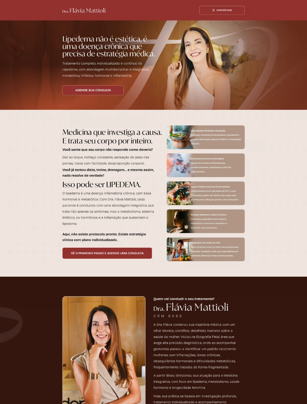 Prévia do projeto Dra. Flávia Mattioli